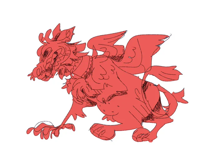 sketch on babe's laptop 