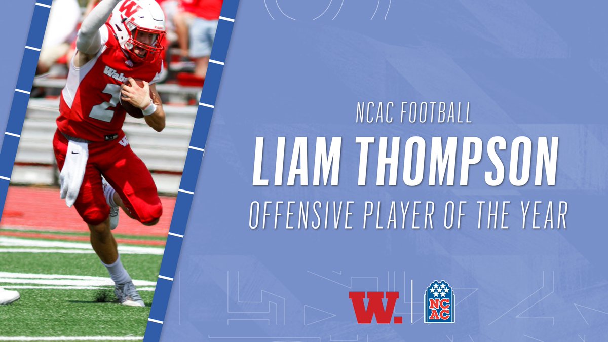 2022 NCAC Football Offensive Player of the Year

Liam Thompson, <a href="/wabashathletics/">Wabash Athletics</a>