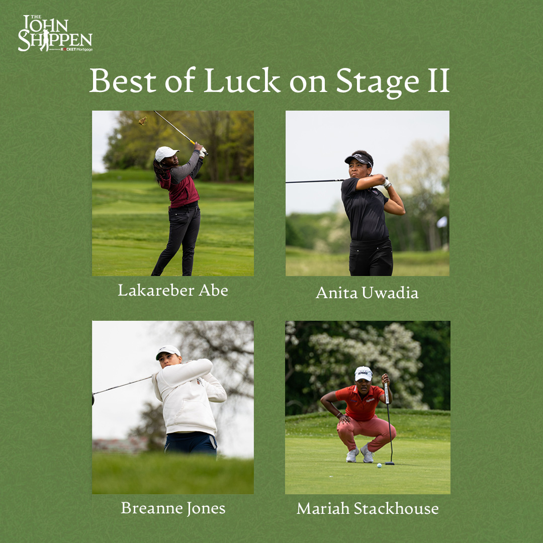 TheJShippen's tweet image. Let's go @kabyplaysgolf, Anita Uwadia, @notbreajones, and @MoStacksBirdies! Kill it this weekend!🔥⛳️

#blackgirlmagic #golf #lpga #blackgolfers #thejohnshippen