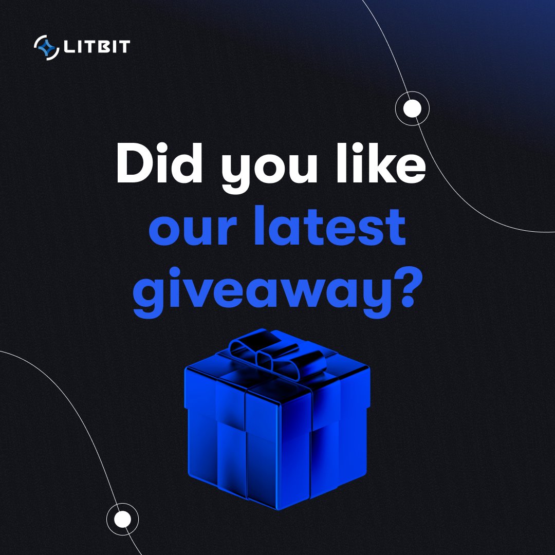 LitbitFinance's tweet image. How was our latest giveaway? What do you think? 🤔

We&apos;re always looking to bring you the best of the best in crypto projects and our latest giveaway was no different! If you loved it, let us know! Visit us now! litbit.finance

#LitBitFinance #CryptoProjects #Curated
