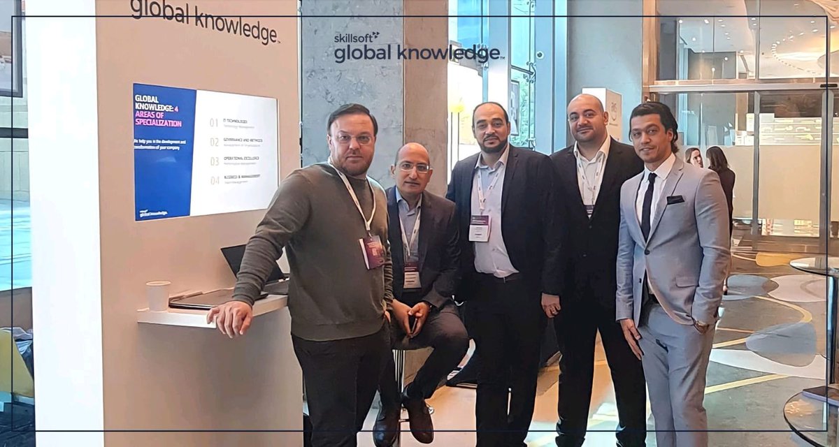 GlobalMea's tweet photo. Skillsoft / Global Knowledge was honored to participate in the AWS Cloud Masterclass for Business Leaders in the United Arab Emirates held on November 8, 2022. Our AWS Certified Trainer;Mr. Faiz Khan presented a great session on AWS Cloud Essentials
#GlobalKnowledge #courses #AWS https://t.co/RnLrSswGjn