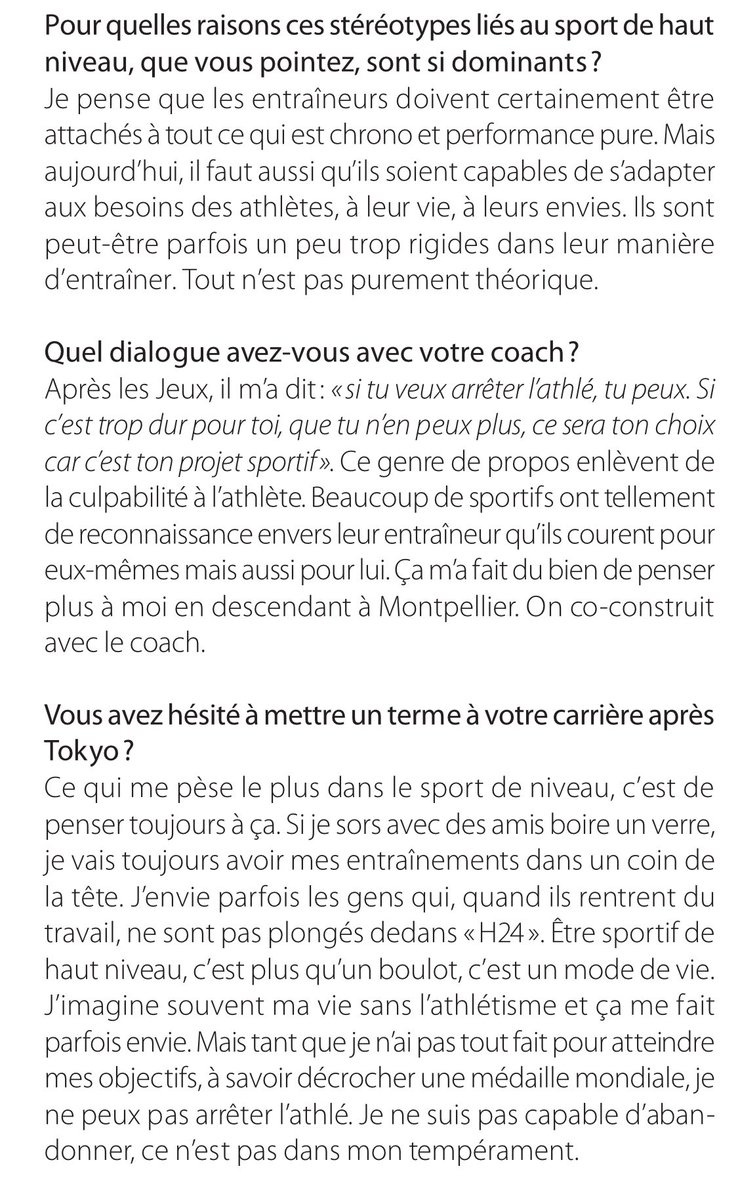 RomainDonneux's tweet photo. ▶️ Itw très intéressante de @LamoteRnelle et de sa vision de son haut niveau sur AthléMag.
▶️ https://t.co/Iiv9QvntTu https://t.co/MSr0E6Umcj