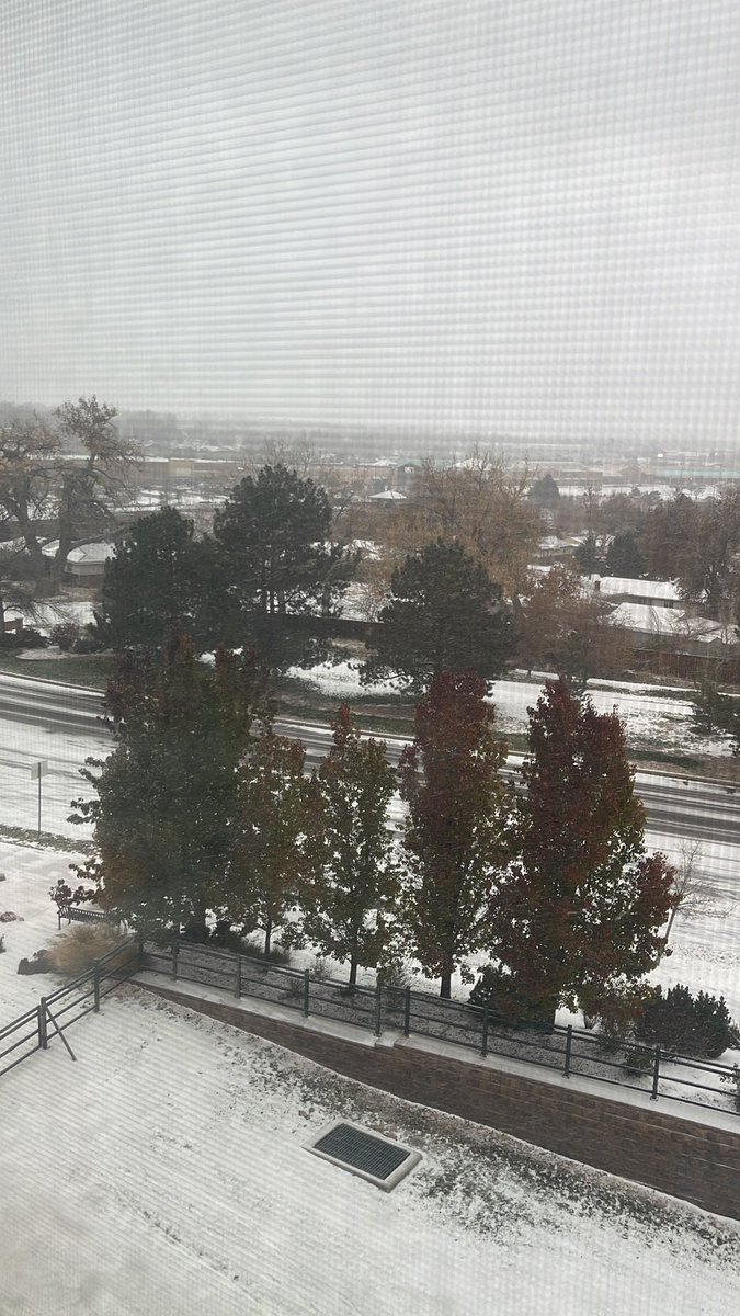 GM from snowy DENVER!!!