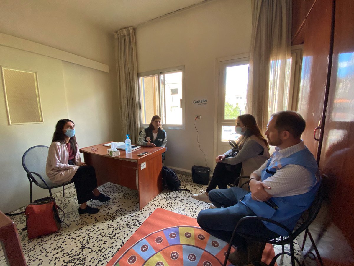OCHALebanon's tweet photo. 📍In Akkar, North #Lebanon🇱🇧 today, where @UNCERF supports @UNFPALebanon in helping gender-based violence survivors, by providing them with health care services &amp; awareness-raising sessions on sexual &amp; reproductive health at @Concern Worldwide's safe space. https://t.co/V4aUuId3bx