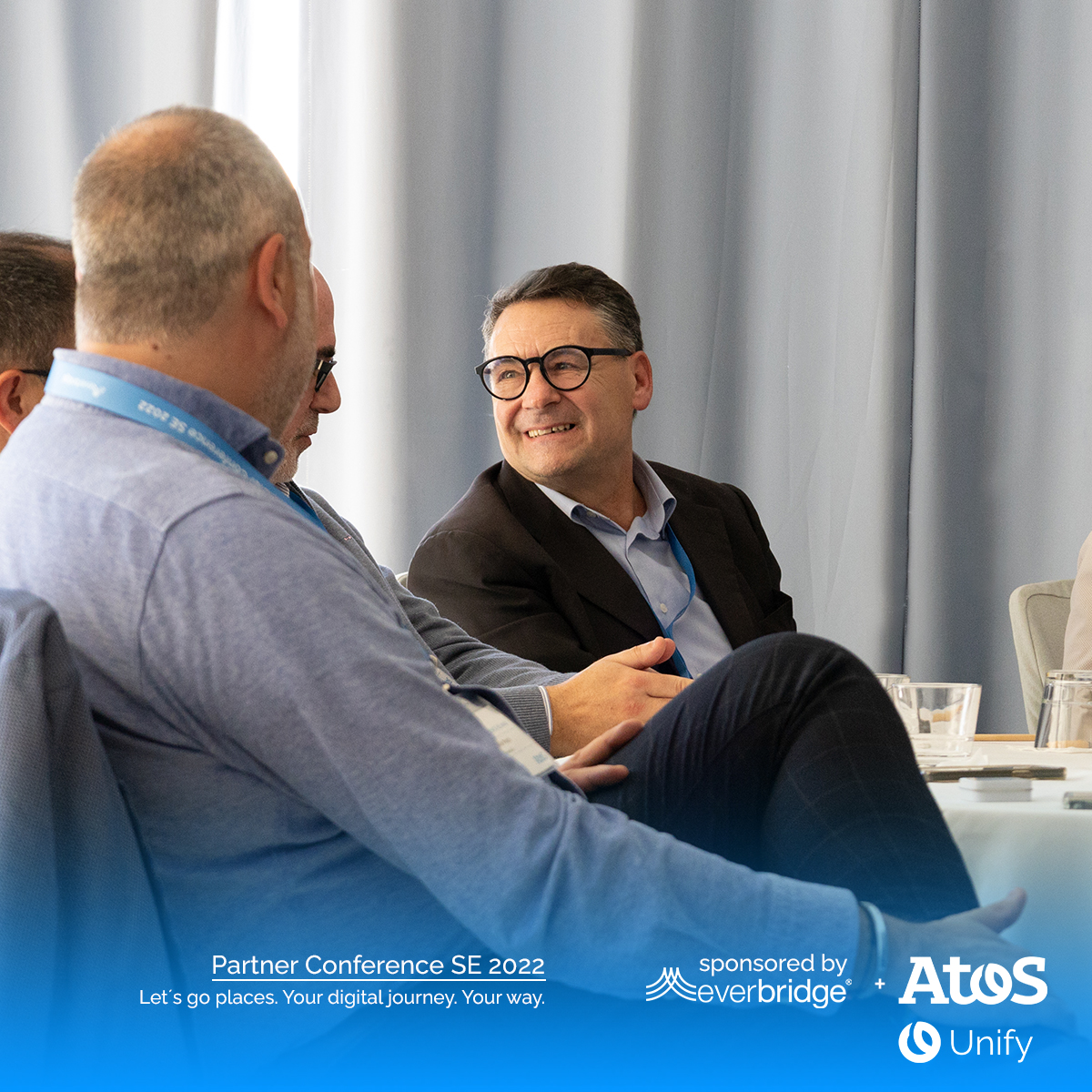 🤔What’s happening in the market of
#unifiedcommunications ? Sebastian Tietz has just
answered this question at the Atos Unify
#PartnerConference in Nice.

🚀#Automation and #customization are important to
improve productivity and workflows. That's a promising
future, isn't it?