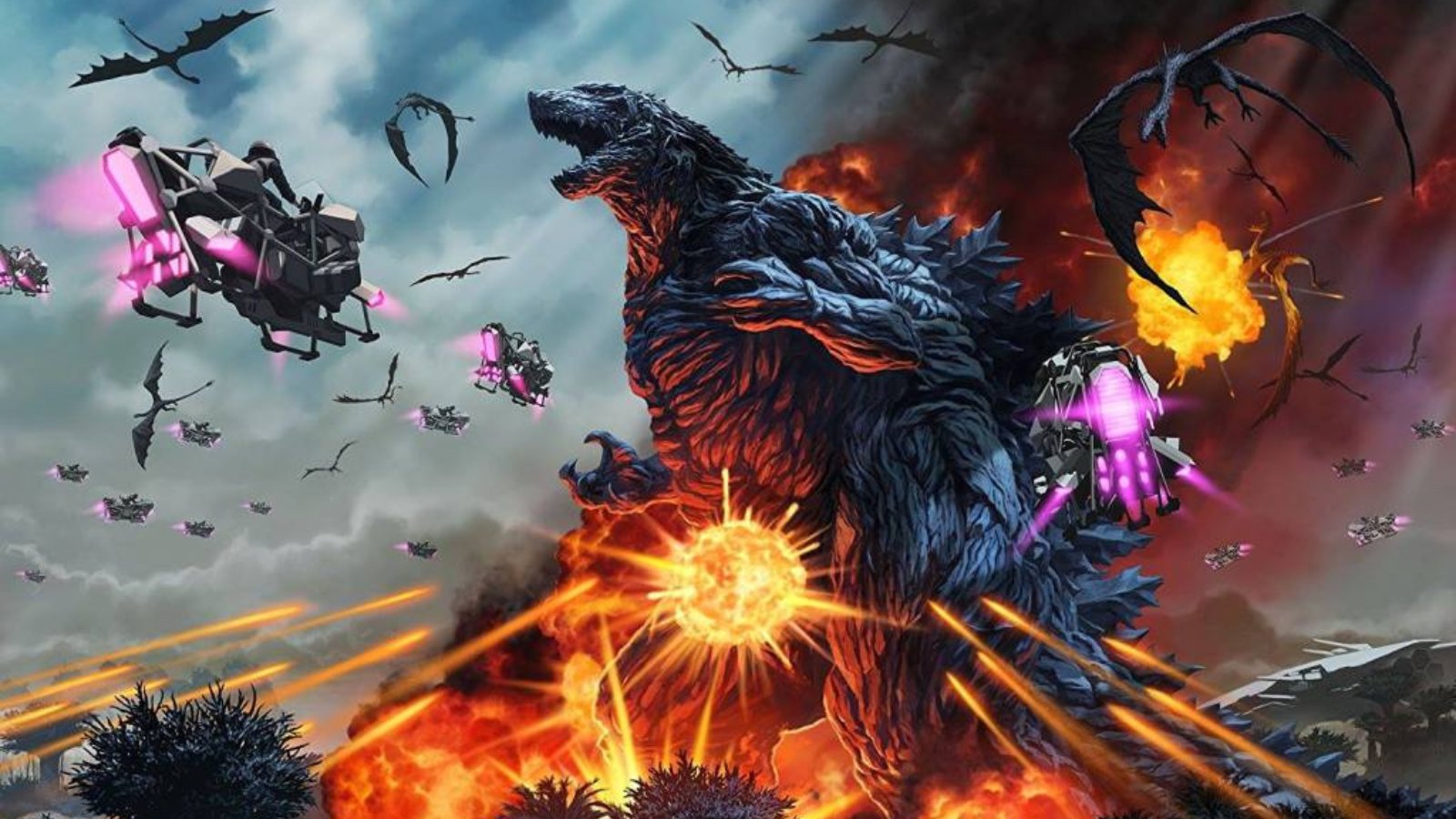 Kaiju News Outlet on X: Godzilla: Planet of the Monsters was released in  Japanese theaters 5 years ago today.  / X