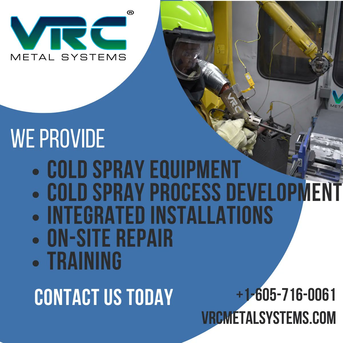 #coldspray #vrcmetalsystems