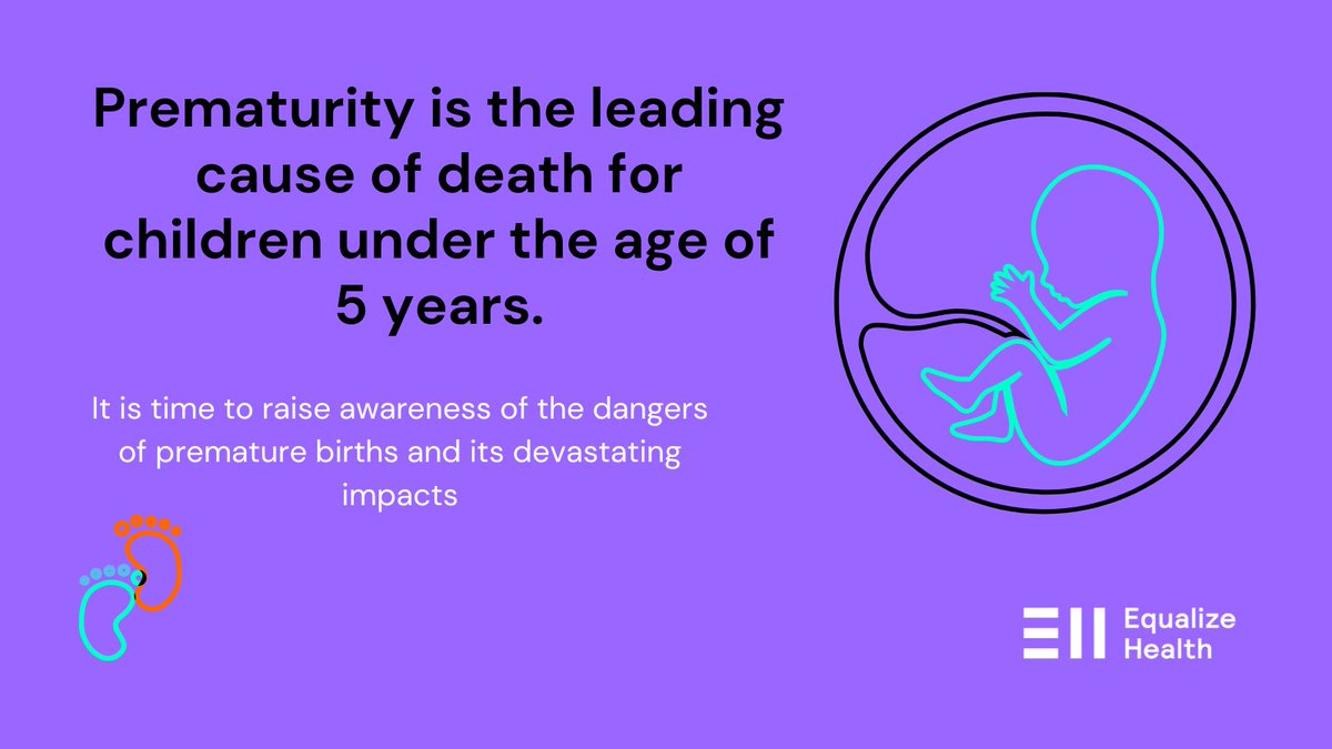 Prematurity is the leading cause of death for under-5-year-olds. Global survival rates are highly unequal. In low-income settings, half of the babies born at or below 32 weeks die from a lack of feasible, cost-effective care, such as breathing difficulties.

#WorldPrematurityDay