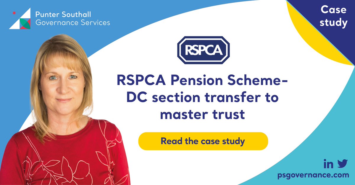 As Chair of the Trustee we were involved with the selection of the #mastertrust. As #secretary to the trustee, we helped manage the transition of the #DC section to the master trust and its subsequent #windup. Read the full case study here: okt.to/t5xDrf #pensions