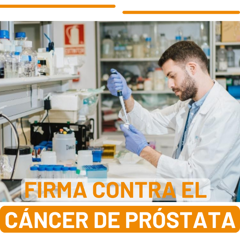 criscancer's tweet photo. ⚠️ El cáncer de próstata es el tercer tipo de tumor que más muertes causa en hombres.

❌ No podemos quedarnos parados, es esencial seguir investigando este tipo de cáncer.

✍🏼 Únete y ayúdanos a conseguirlo.