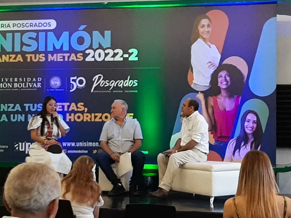 egresados_USB's tweet photo. #EgresadosUnisimón ustedes son invitados especiales en la  Feria Posgrados UNISIMÓN ALCANZA TUS METAS 2022-2, hotel Sonesta y esta noche en el cierre haremos nuestro encuentro de egresados. Te esperamos https://t.co/baUazHRpT1
