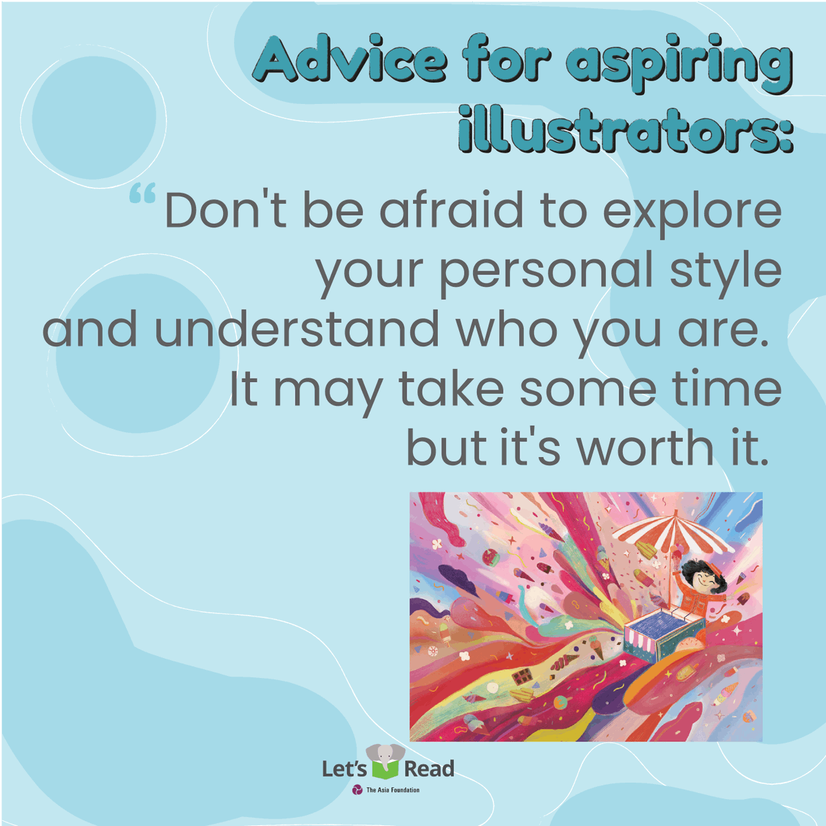 Let's Read tweet media