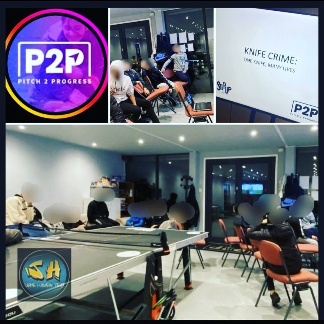 Some excellent discussions around the full impact of knife crime for the young people at our @Pitch2Progress @SafeHavenTeam Wednesday night session. @BrumPartnership #p2p #wmp #partnershipworking #youngpeoplearethefuture