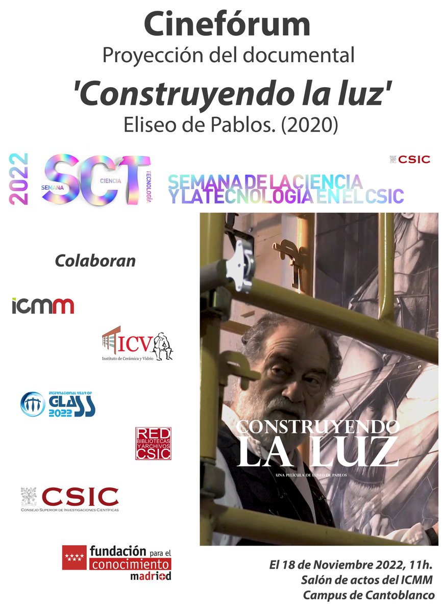 Instituto de Cerámica y Vidrio ICV-CSIC tweet media