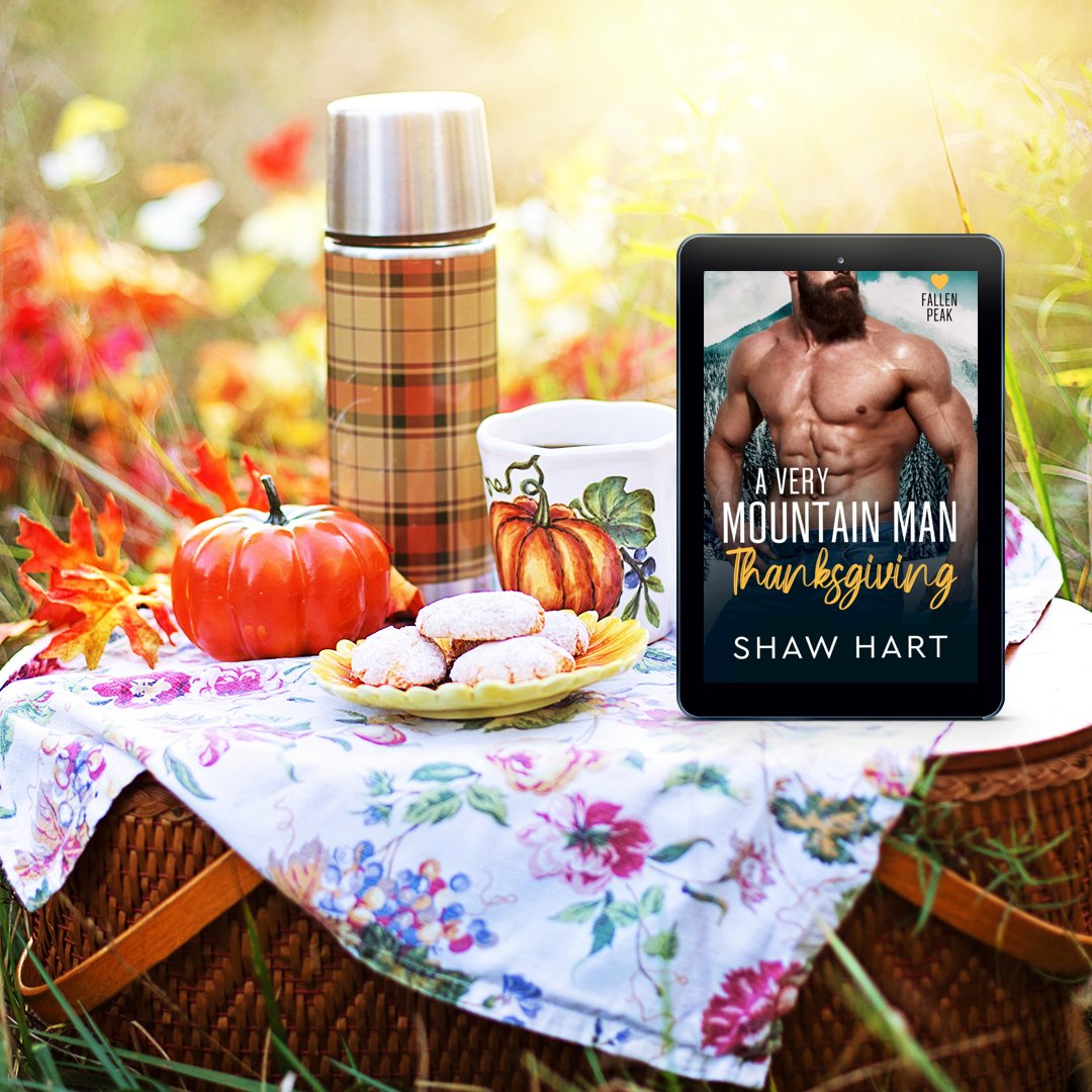 A Very Mountain Man Thanksgiving (Fallen Peak Book 3)! amzn.to/3tHTWPn He’s the man of her dreams, but she’s not who he thinks she is… #Thanksgiving #fallenpeak #instalove #mountainmen #hotandsteamy #mustread