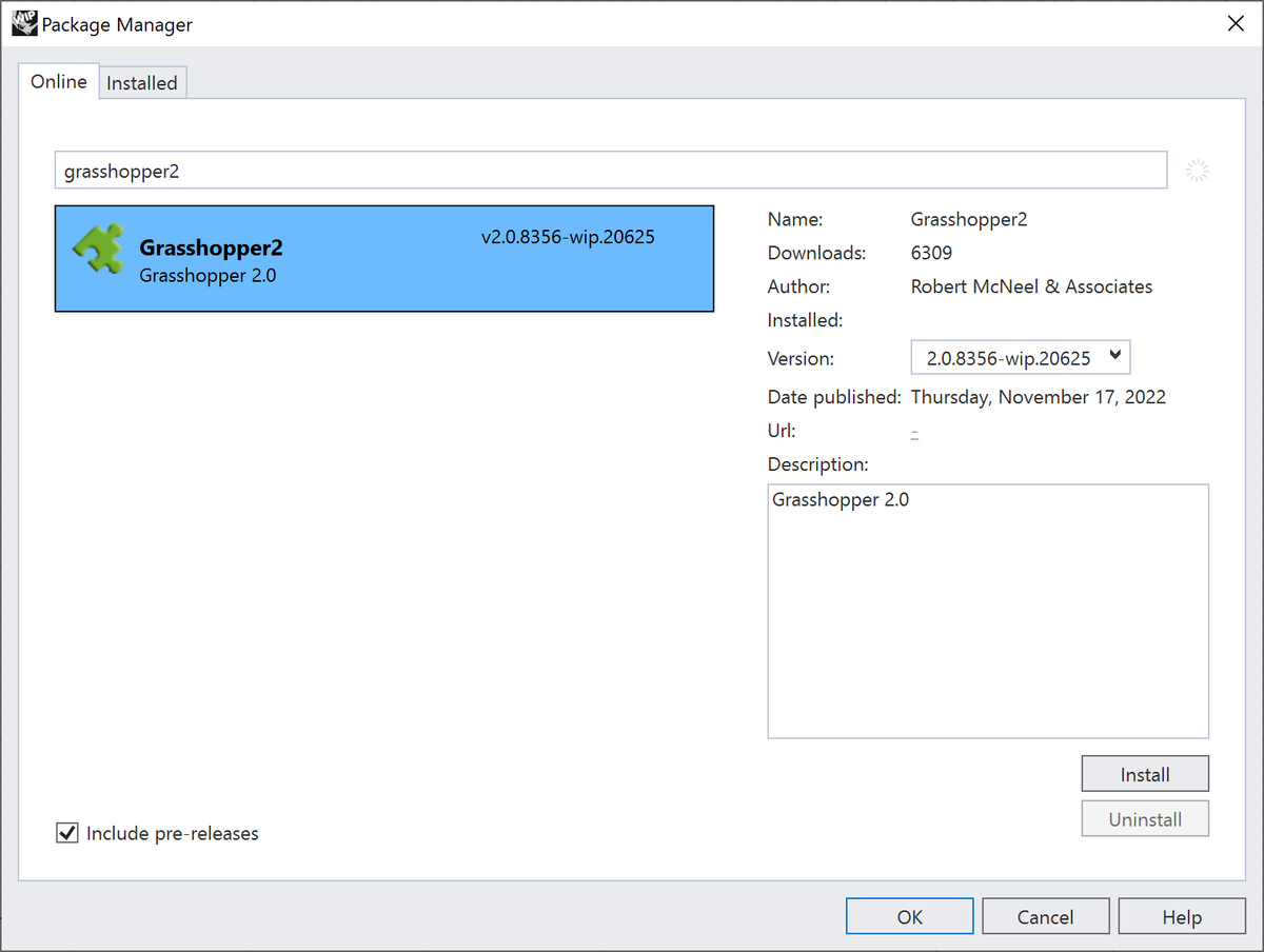 Grasshopper 2.0 tweet media