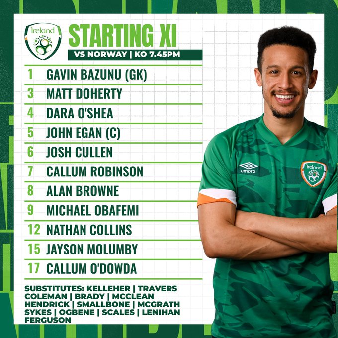 Ireland vs Norway