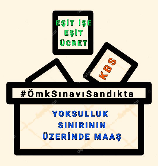 🔴Öğretmenlik Meslek Kanunu iptal edilsin!
🔴Kariyer hiyerarşisine son bulsun!
🔴Eşit işe eşit ücret!
🔴Yoksulluk sınırının üzerinde ücret!
🔴Adil vergi dilimi uygulaması!
🔴Halktan yana bütçe!
#ÖmkSınavıSandıkta