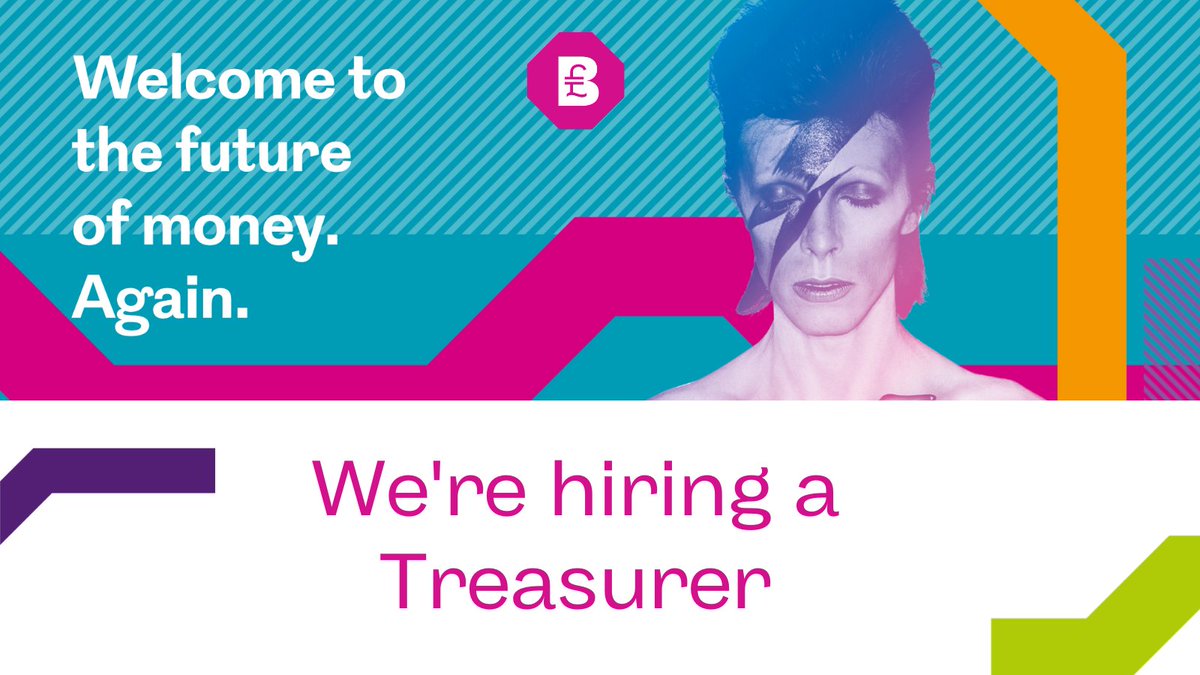 Would you like to influence the #futureofmoney? We are looking for a Treasurer to join our Board of Trustees. 

Find out more here tinyurl.com/mppbdhp9