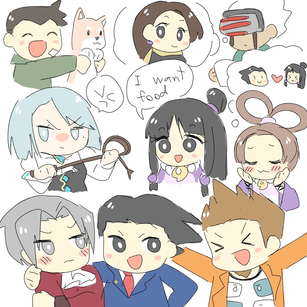 #AceAttorney doodle