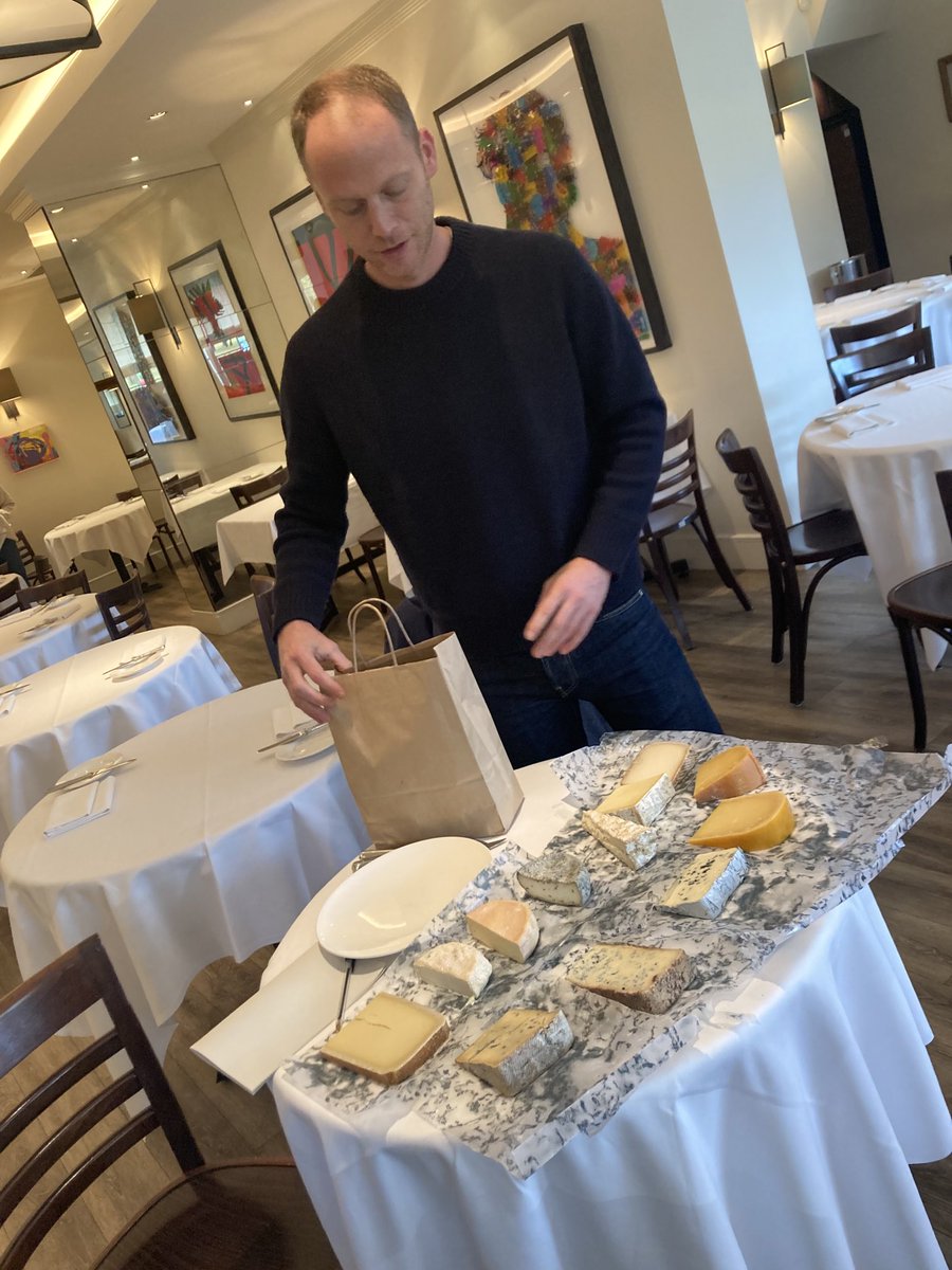 Mr Buchanan himself, he brought elevenses, 👌👌