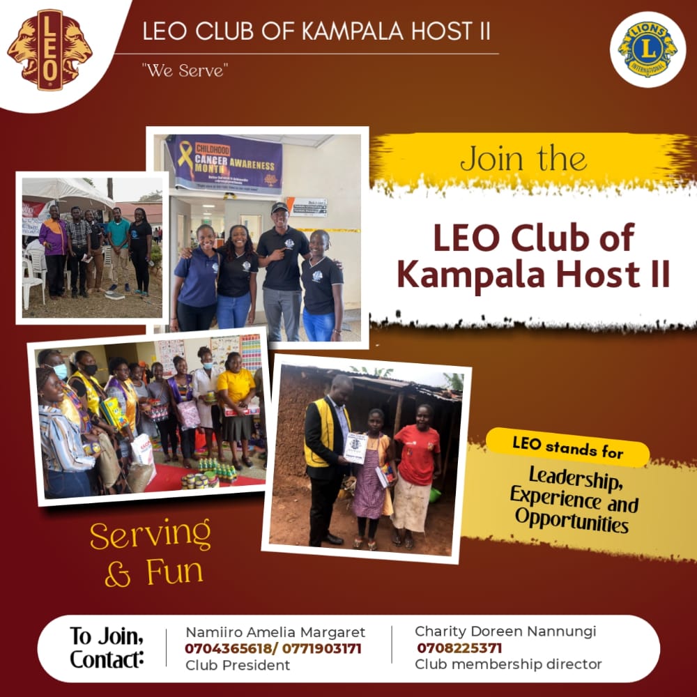 KampalaLeo's tweet photo. Wondering how best to spend your youthful age 🤔.
Join the Leo Club of Kampala Host II! We Serve. 
Reaching out to those in need of a hand. https://t.co/3DnxPuEkSm