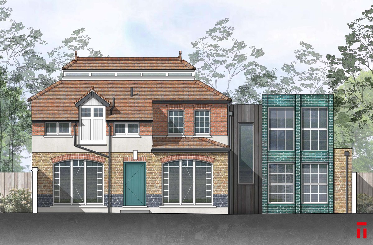 TSpaceArchitect's tweet photo. We are excited to submit this new proposal for planning.  Given the architectural value of the main house, the design ethos for the extension was to develop it in such a way as to enhance and complement the existing architecture.#planningpermission #periodproperty #periodhome https://t.co/anxwCDFRYj