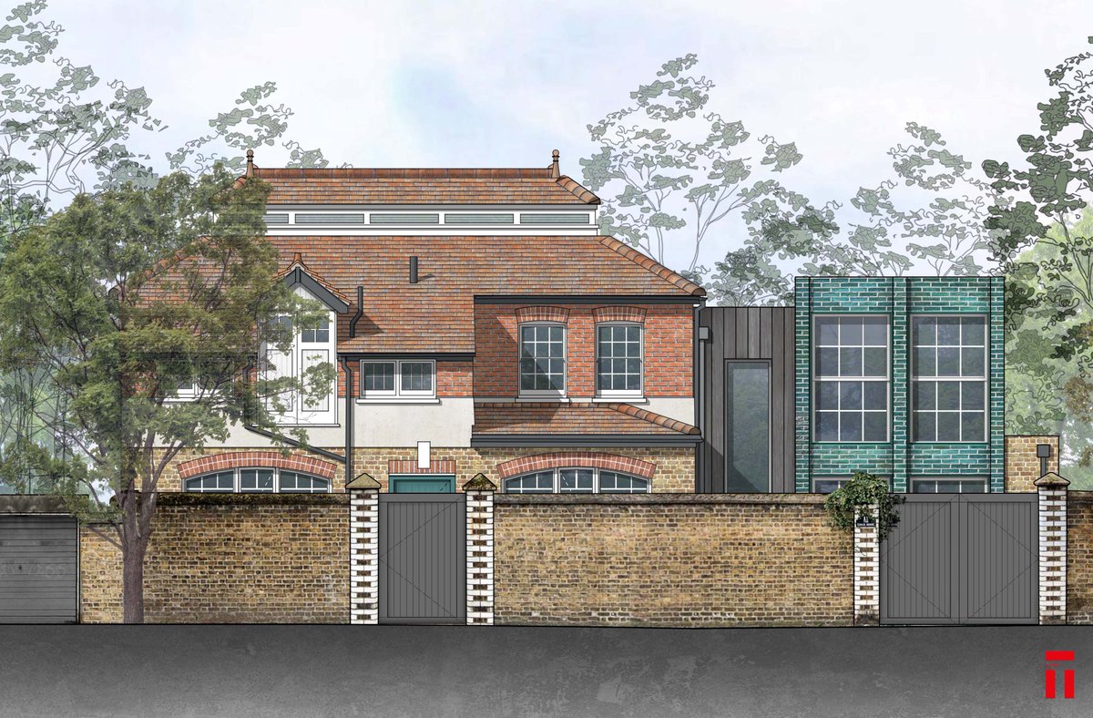 TSpaceArchitect's tweet photo. We are excited to submit this new proposal for planning.  Given the architectural value of the main house, the design ethos for the extension was to develop it in such a way as to enhance and complement the existing architecture.#planningpermission #periodproperty #periodhome https://t.co/anxwCDFRYj
