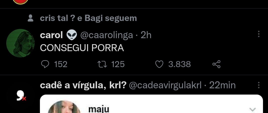 VitorSCF's tweet photo. @caarolinga https://t.co/a9OeAzIw2b