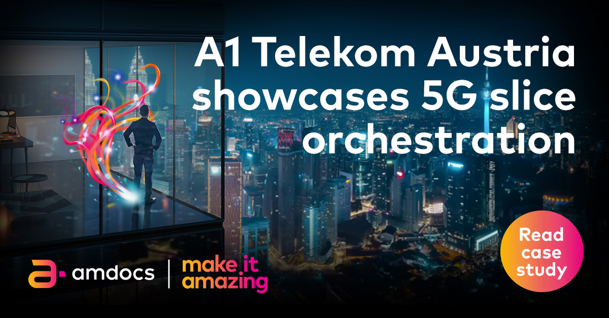 Amdocs's tweet image. Why did A1 select the Amdocs e2e multi-vendor service?
A1 Telekom Austria Group and Amdocs have demonstrated #5G #NetworkSlice operations and monetization in a recent proof of concept focused on enterprise-driven services.

Read the full case study: amdocs.com/insights/case-…