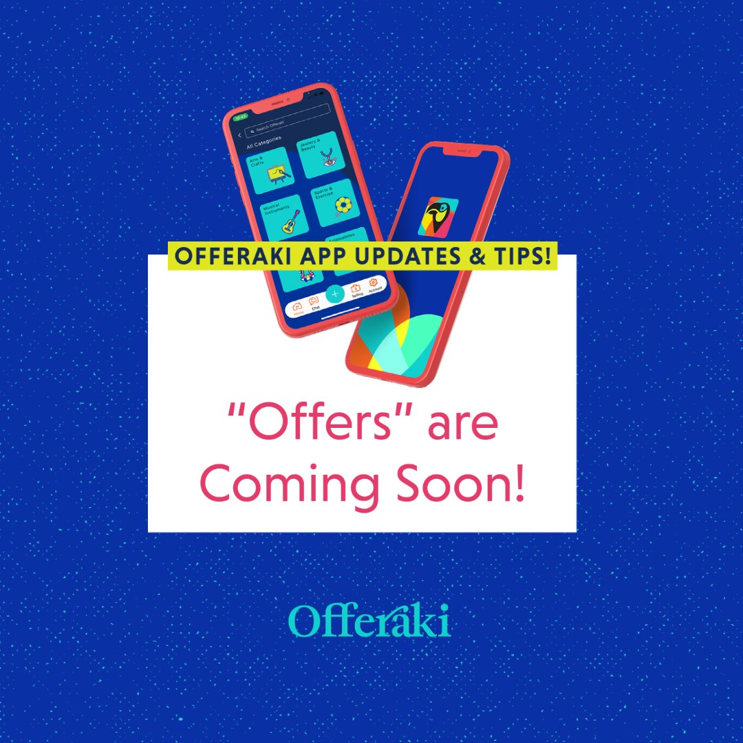 offeraki's tweet photo. "Offers" are coming soon to @offeraki Check out what this means for users who have set up their shops in our @Offeraki app! 

👉https://t.co/DprUdH3dIB

#MobileMarketplace #DownloadOfferaki @Offeraki https://t.co/ARSm4z5nO2