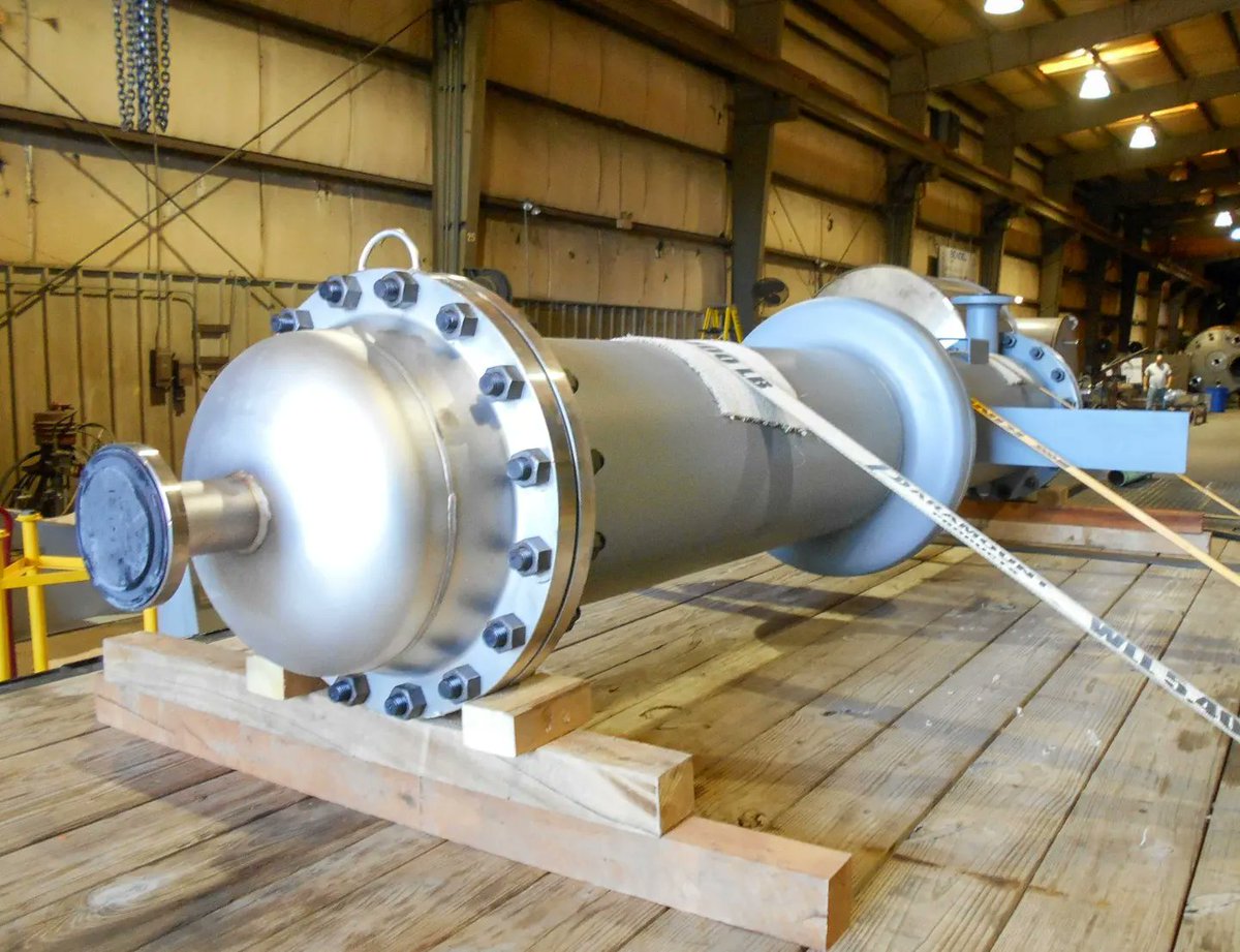 Bendeltanks's tweet photo. Project: #ASME 17.25" x 120" Tube Length BEM #HeatExchanger CS/316L stainless tubes. https://t.co/DizLMxVGeb #pressurevessels #reactors #heatexchangers #storagetanks #columns #bendel
#autodesk #design #codeware #3dmodeling #mechanicalengineering
#designengineer #productdesign https://t.co/3gNJt4UgdQ