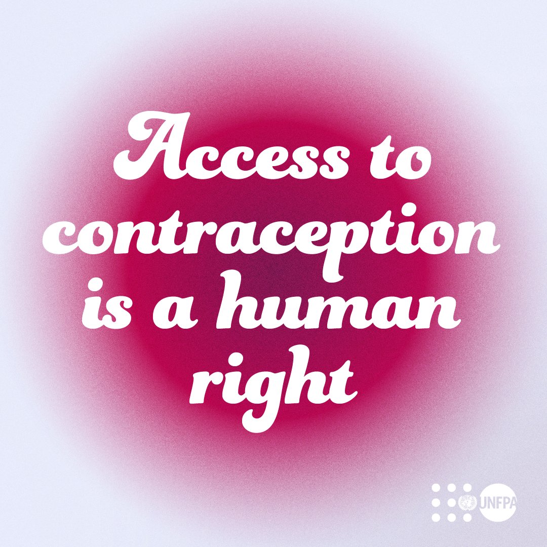 UNFPA's tweet photo. Every person in every part of the world has the right to decide whether, when and with whom to become pregnant.

Get the facts from @UNFPA and see why access to #FamilyPlanning is a fundamental human right: https://t.co/MrXNDS9FWc 

#StandUp4HumanRights #ICFP2022 https://t.co/j9qxIMa4yS