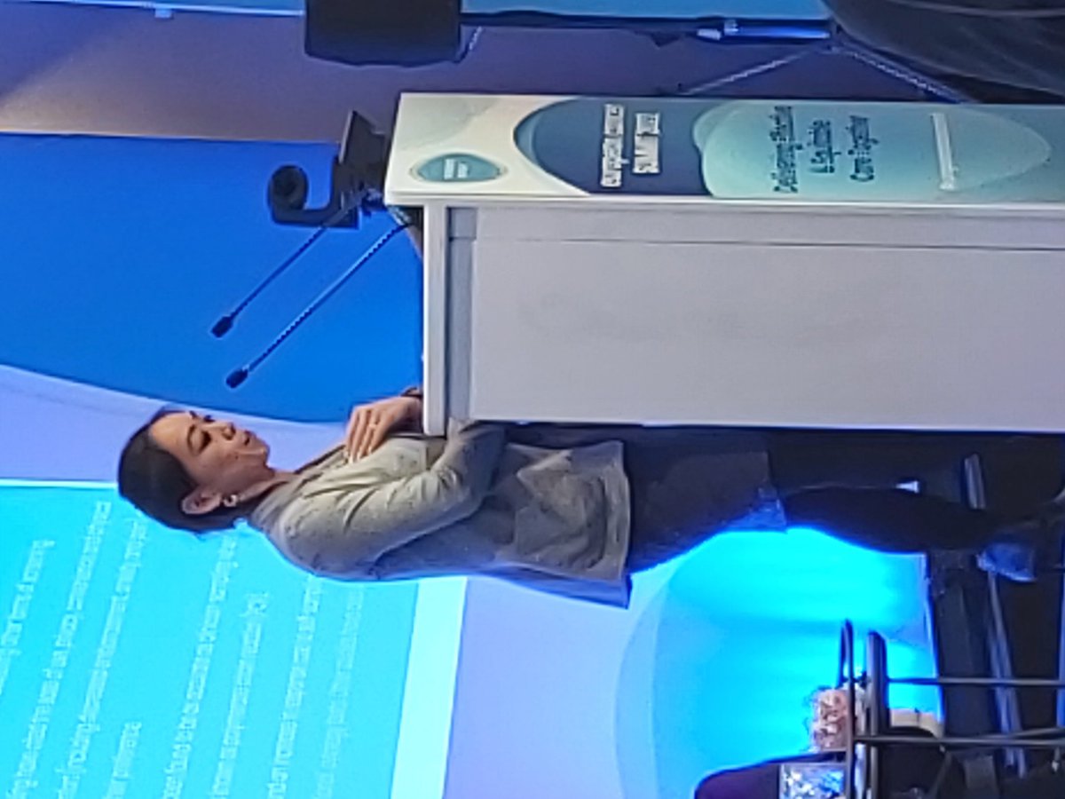 DebFumagalli's tweet image. Daisy Le from @gwNURSING talks about the importance and benefits of #HPV #SelfSampling for the screening of #CervicalCancer.  #europeancancersummit