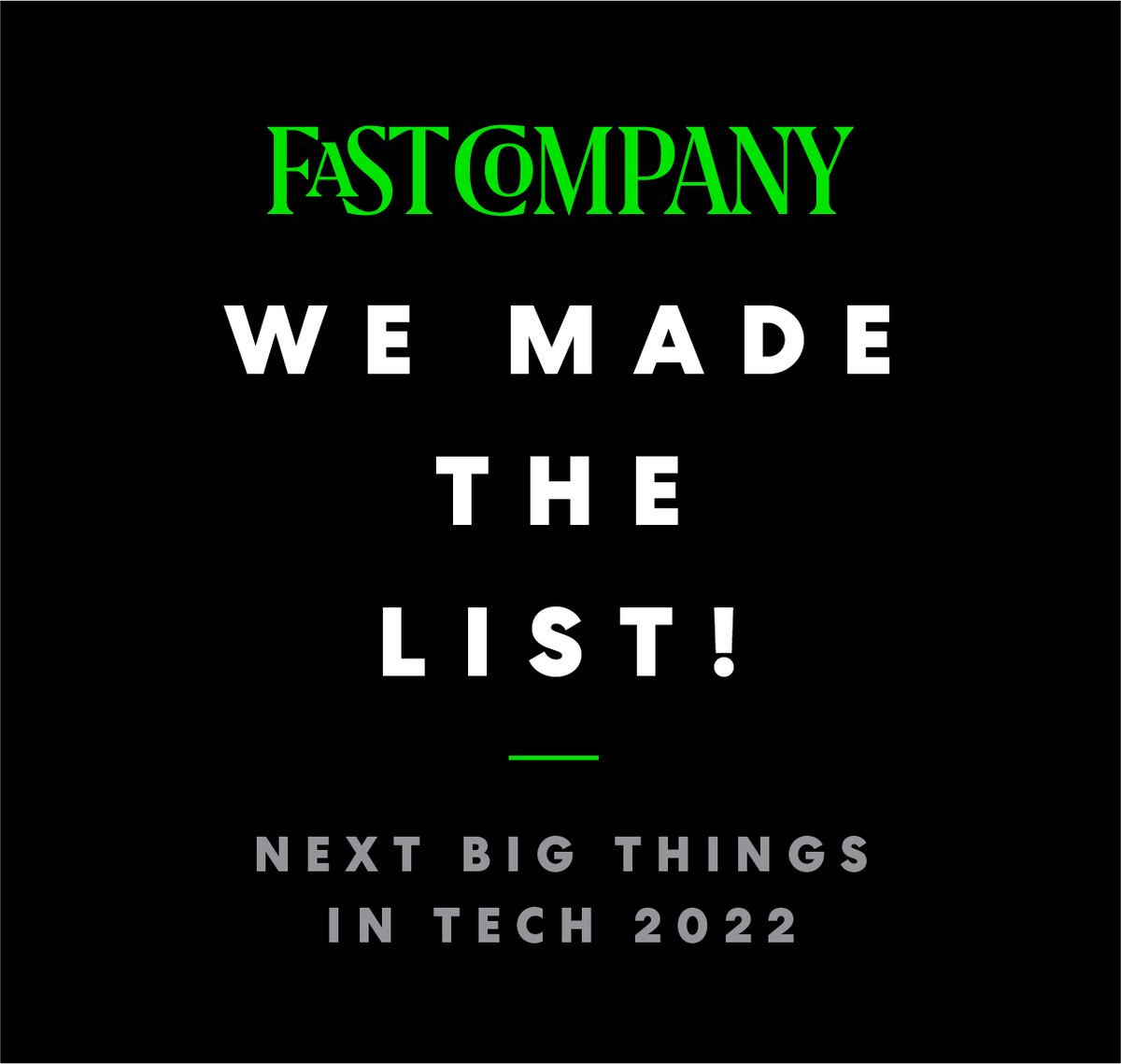 Empower Thrive was just recognized in <a href="/FastCompany/">Fast Company</a>'s 2022 list of the Next Big Things in Tech. Congrats to our product, credit, and engineering teams for applying their tech and machine learning superpowers to expand access to fair credit. Empower Thrive comes out of beta in Q1