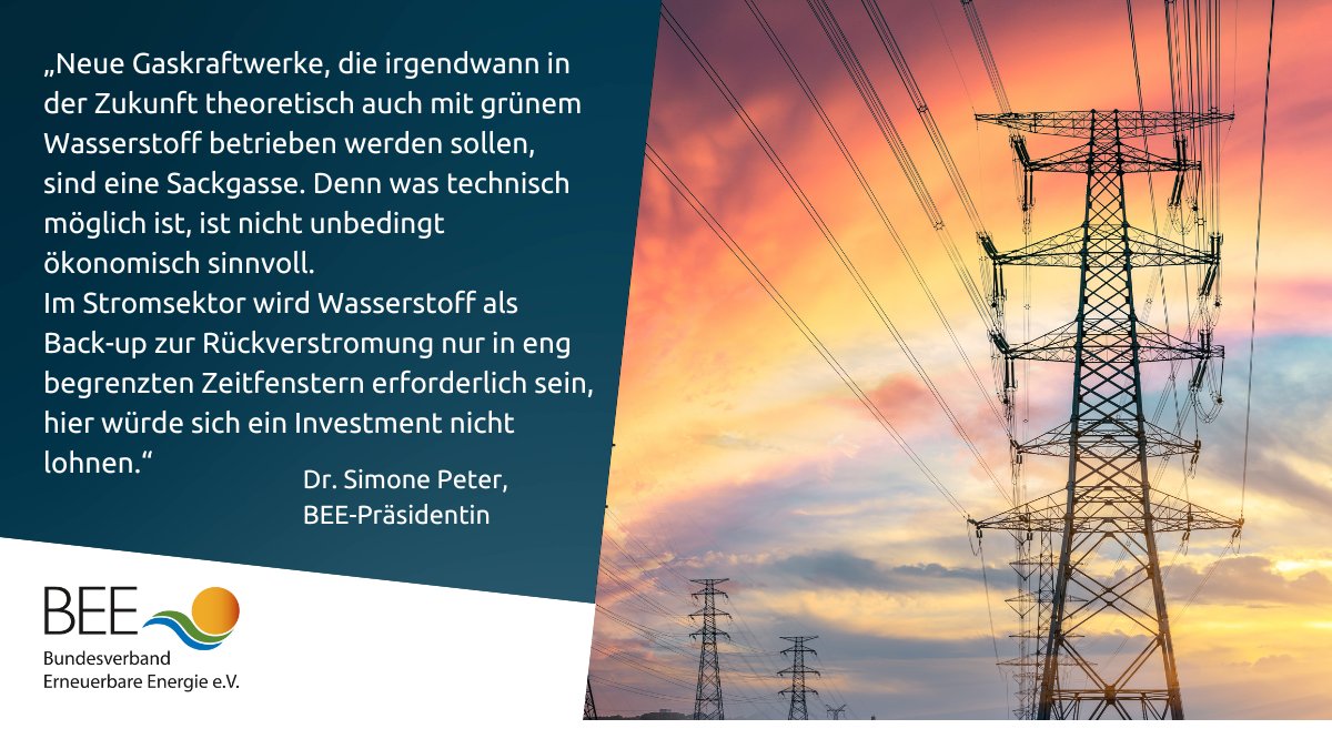 Brauchen wir neue Großgaskraftwerke? Bestimmt nicht! Flexibilitäten zum Ausgleich von Wind &amp; Sonne können zukünftig vollständig mittels #Bioenergie, #KWK, #Wasserkraft, #Geothermie, #PowertoX &amp; Speichern gedeckt werden! #Erdgasistover
Dazu <a href="/peter_simone/">Simone Peter 🌍 #Erneuerbare</a> : bit.ly/3TEFDHD