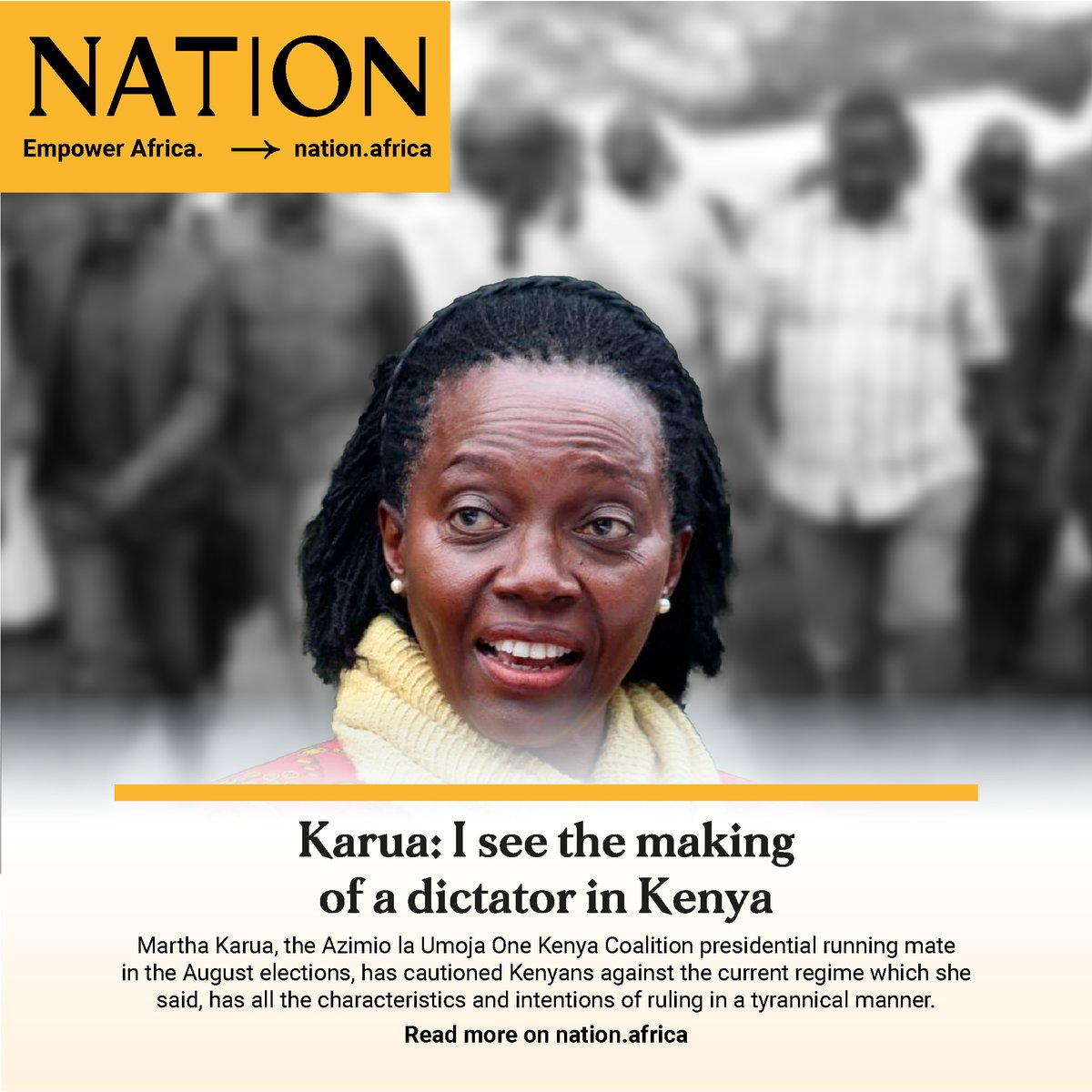 Martha Karua: I see the making of a dictator in Kenya
#NationNewsplex