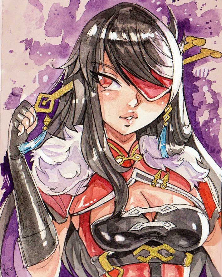 RazorSensei's tweet image. Heya everyone ,long time no see !

I have loads of watercolor portraits in the backlog ,gotta upload them all soon enough,  for now we start with Beidou.

#GenshinImpact #BeiDou #videogames #Genshinfanart #fanart #traditionalart