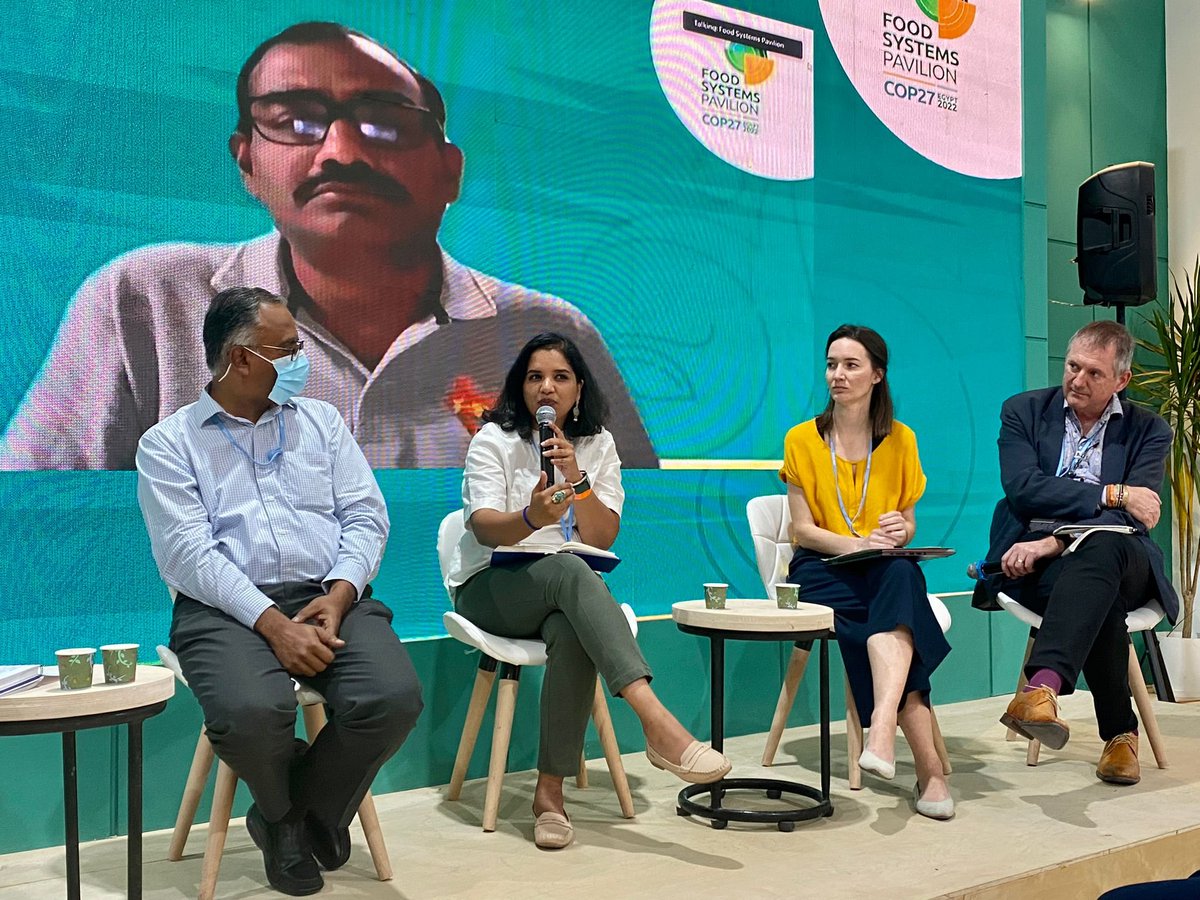 'It is not about the technology it is about the ecosystems we build, and this needs to be factored into policy design.' Sarah Alexander, SNV, speaking on decentralised renewable energy in agri-food value chains at the #FoodSystems pavilion. 

#ActionOnFood  #COP27 #Nexus