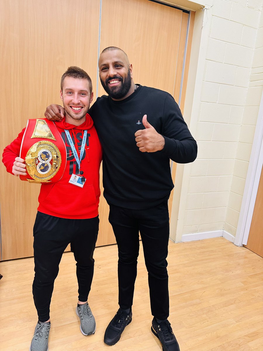 What a privilege it was to welcome former pupil and current IBF European Heavyweight Champion <a href="/313ALI1/">Kash Ali</a> in school today for an assembly. The children were so excited to listen to his story and ask him questions <a href="/ColeridgeSchool/">Coleridge Primary</a>