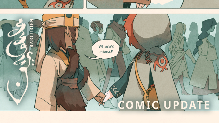 New #Raruurien comic page is up!
https://t.co/E2MT2UR1fz

Read it from the beginning: https://t.co/GNLB5aHuZX
Patreon: https://t.co/bL9ZnBn9s9
#hiveworks #webcomic 