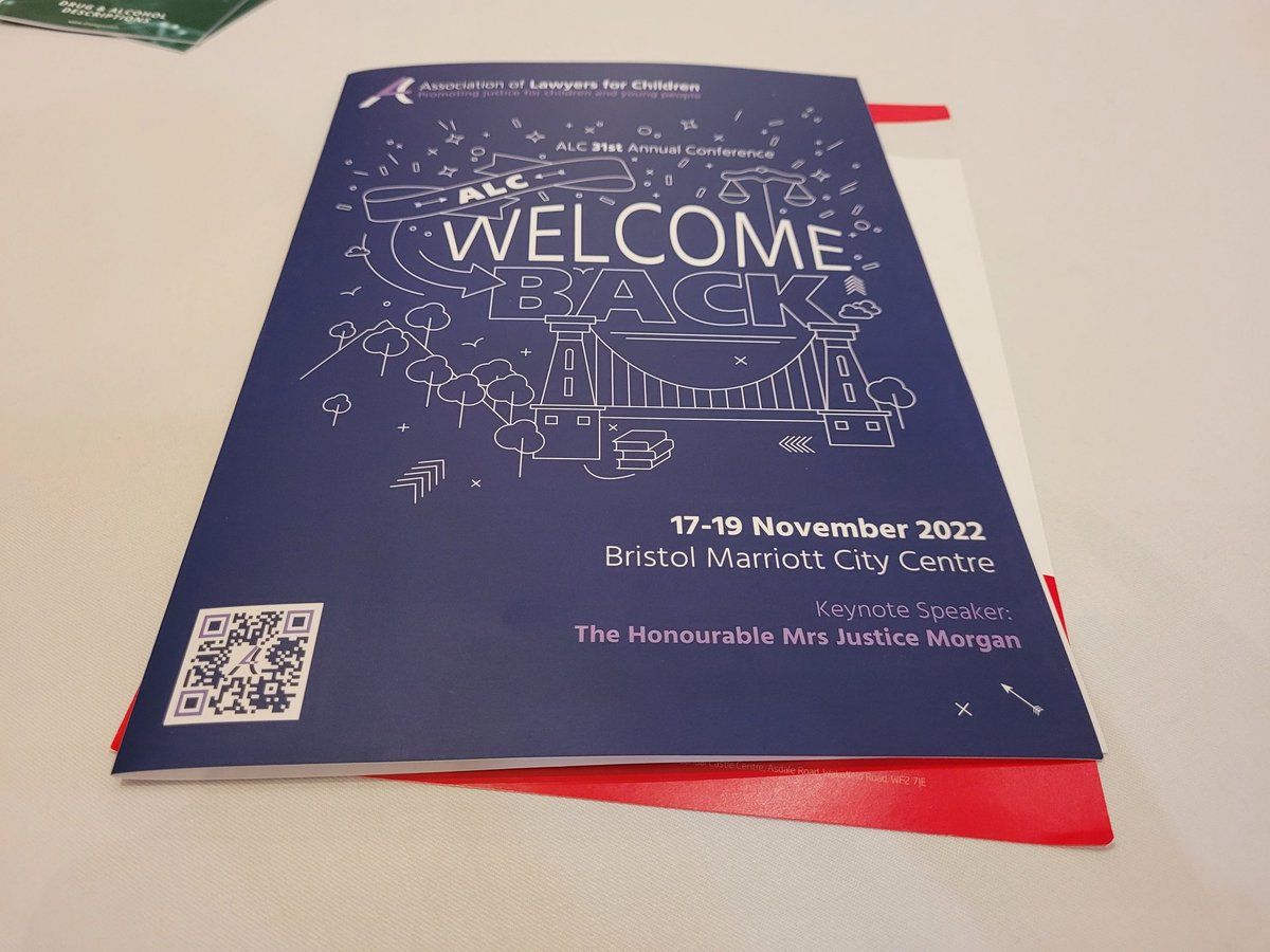 Very excited to be in Bristol for the <a href="/Tweets_ALC/">ALC</a> conference. Looking forward to a packed agenda, brilliant talks and workshops and a glam gala dinner. Very pleased to have been co-opted onto the subcommittees and looking forward to working with everyone 😀 
#alccon22