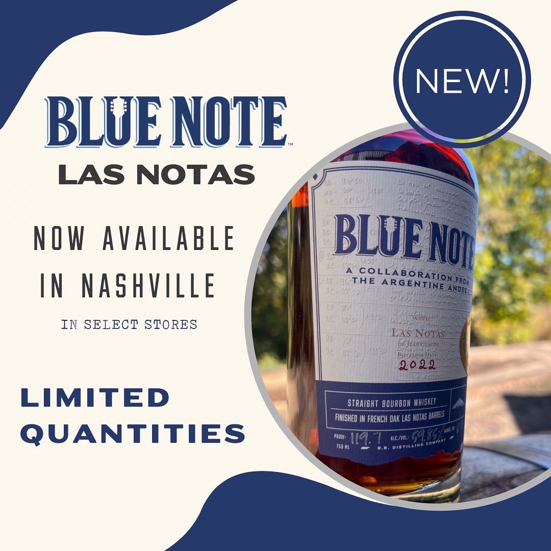 Blue Note Las Notas is now in select stores in Nashville 💙🎵#getitwhileyoucan