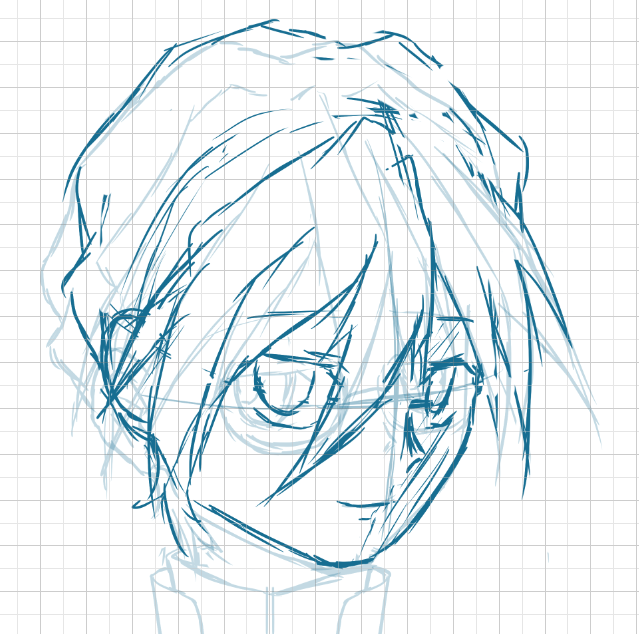 雑ラフ描いてたらこの表情良くね??ってなってしまったカトリーヌお嬢様可愛さもありつつ小悪魔なイメージなんよね(自分の中では) 