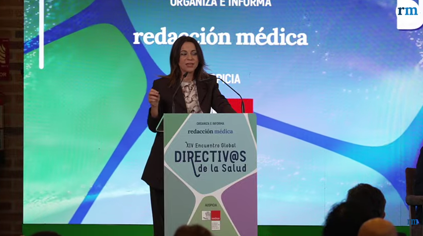 redaccionmedica's tweet photo. #Directivos14RM | 🎙️Silvia Calzón (@silvia_calzon): "Todavía hoy existen muchos techos de cristal en las juntas directivas en el ámbito sanitario. Debemos facilitar que tanto hombres como mujeres tengan las mismas oportunidades" https://t.co/d7Fun2rEd4