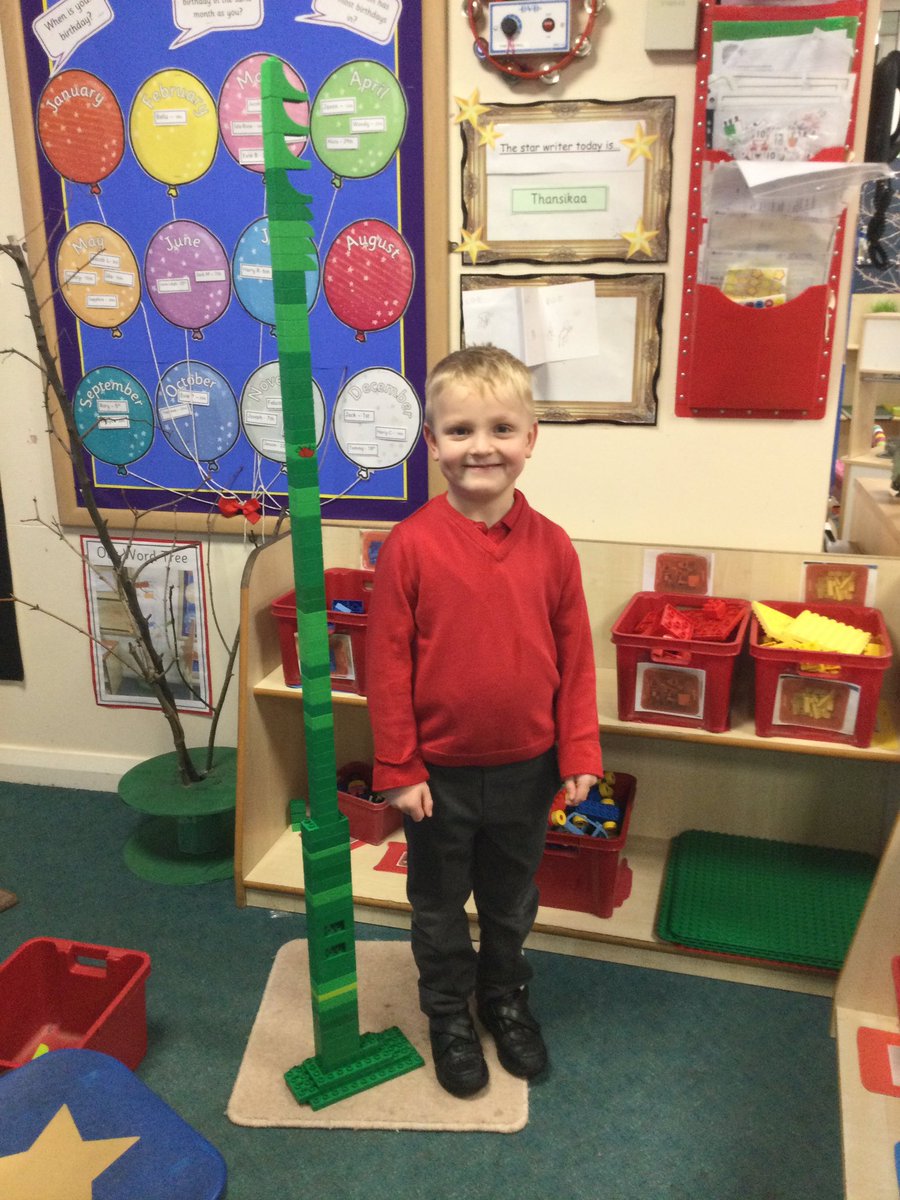 WMPrimaryF2's tweet photo. Busy making a tower that is taller than him. #HowTall https://t.co/yE99YZDgFx
