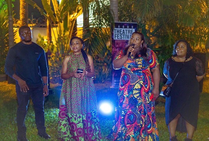nglagostheatre's tweet photo. The 9th edition of Lagos Theatre Festival (#LTF) was announced at a Soiree recently. 

#LTF2023: 
2nd - 5th of Feb, 2023

Theme: EVOLVE

To apply, please visit https://t.co/sIUQqSaWhS or click this link https://t.co/0vd9tKhW25

#Evolve #Arts #Theatre #Lagos #Nigeria #Workshops https://t.co/jiwTHsG7VR