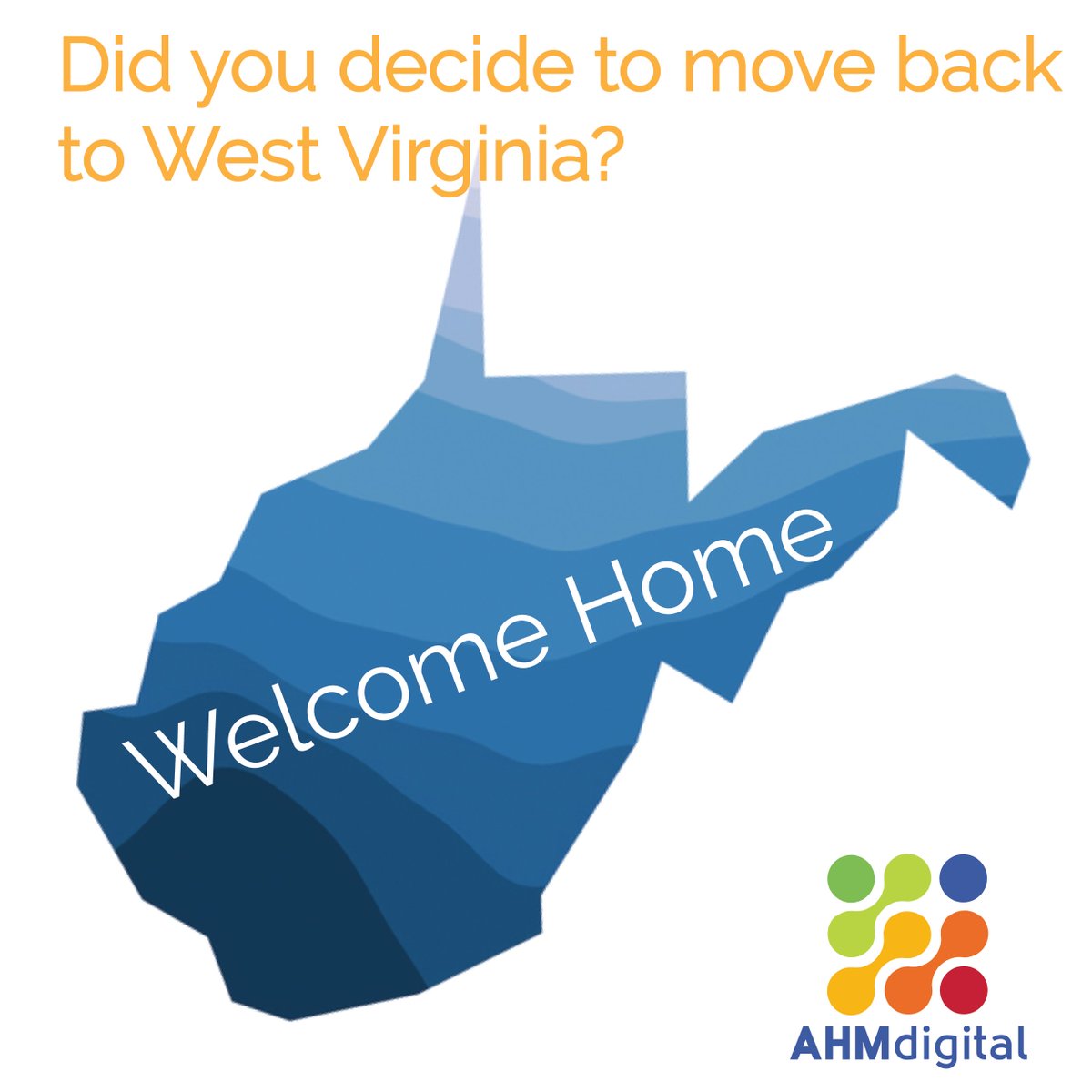 AHMdigital's tweet photo. Did you move away but decided to return home to West Virginia? We would love to hear your story. Email us at hello@ahmdigital.com  ...oh, and welcome home. 
#westvirginia #almostheaven #wv #countryroads https://t.co/lDhVp8MStI