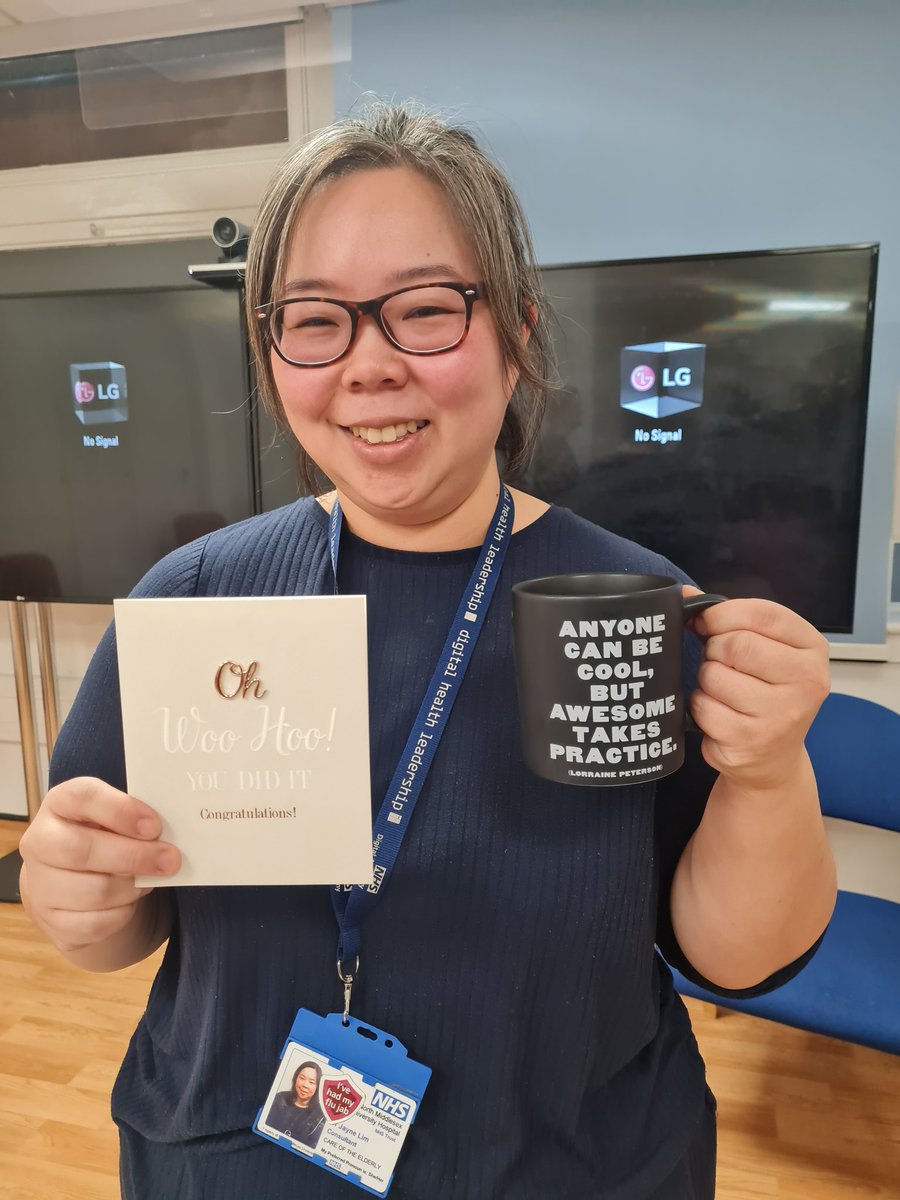 Congratulations to our wonderful consultant geriatrician <a href="/drjaynelim/">Dr Jayne Lim</a> on her appointment to Interim Clinical Director for Medicine and Urgent care. Fantastic appointment for a supportive champion of colleagues.@NorthMidNHS <a href="/MauriceCohen18/">Maurice Cohen</a> <a href="/AnnaMayCharles1/">Anna-May Charles</a> <a href="/sarahlincoln60/">sarah lincoln</a>