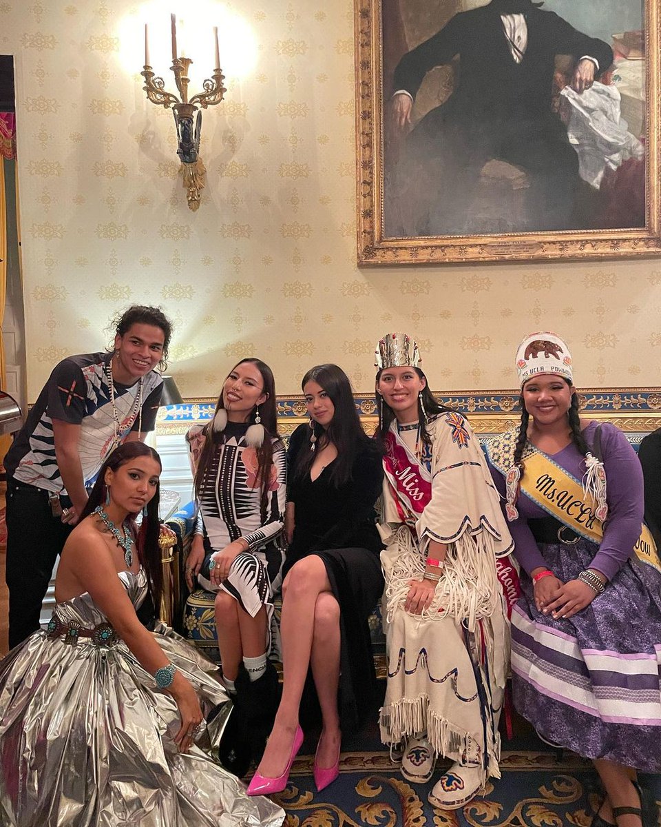 hrlyamber's tweet photo. Amber at the white house for indigenous history month https://t.co/aRhznFHXcb